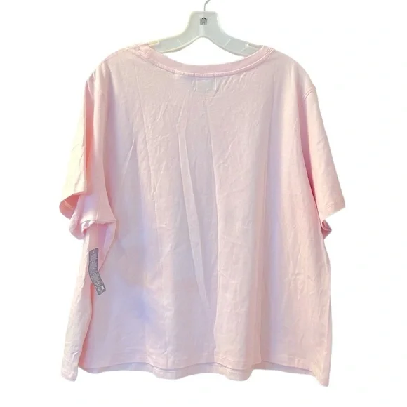 Women’s Disney Jack & Sally Light Pink Short Sleeve T-Shirt - Size 1XL - NWT - Picture 2 of 5